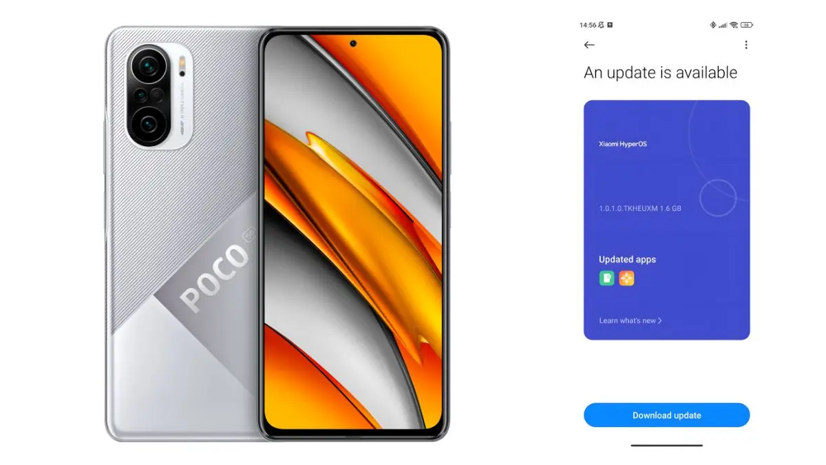 POCO F3 is getting a new HyperOS update