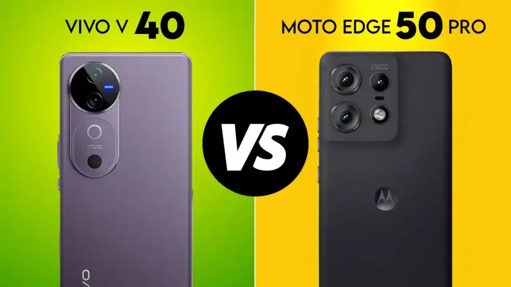 Vivo V40 vs Motorola Edge 50 Cameras